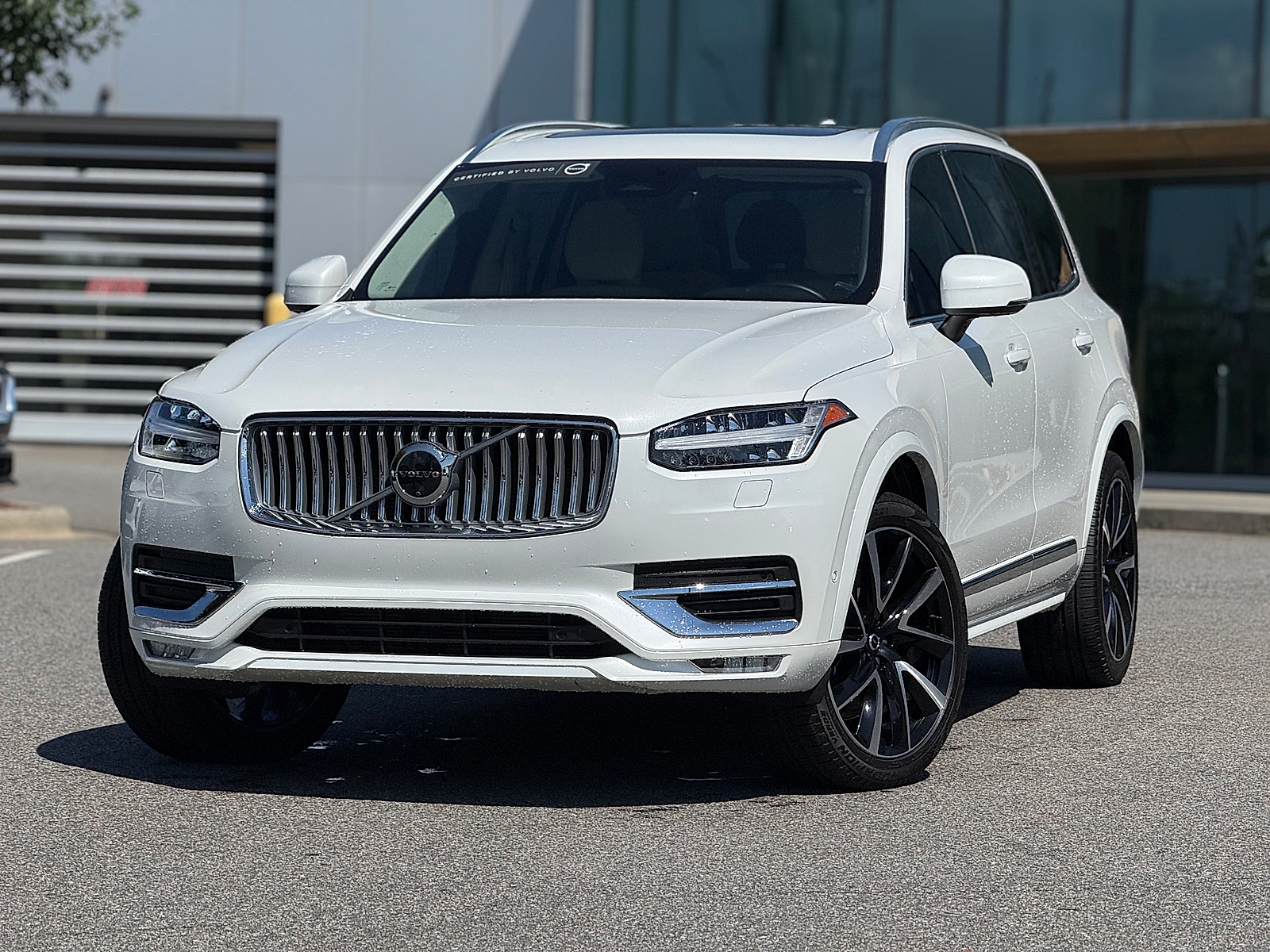 Crystal White Metallic 2025 Volvo XC90 SUV / Crossover All-Wheel Drive Automatic