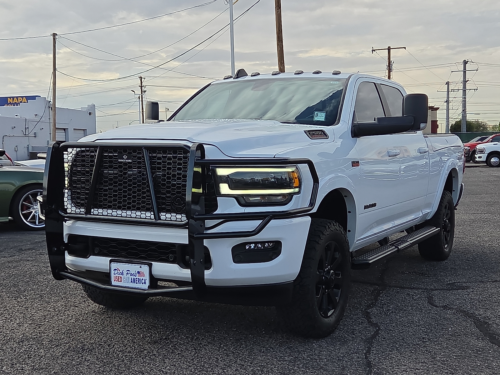 White 2020 RAM 2500 Pickup Truck Four-Wheel Drive Automatic
