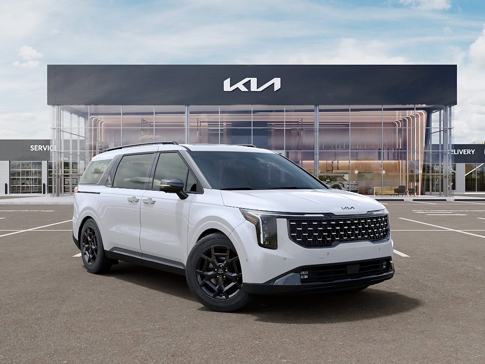 New 2026 Kia Carnival MPV Hybrid Van