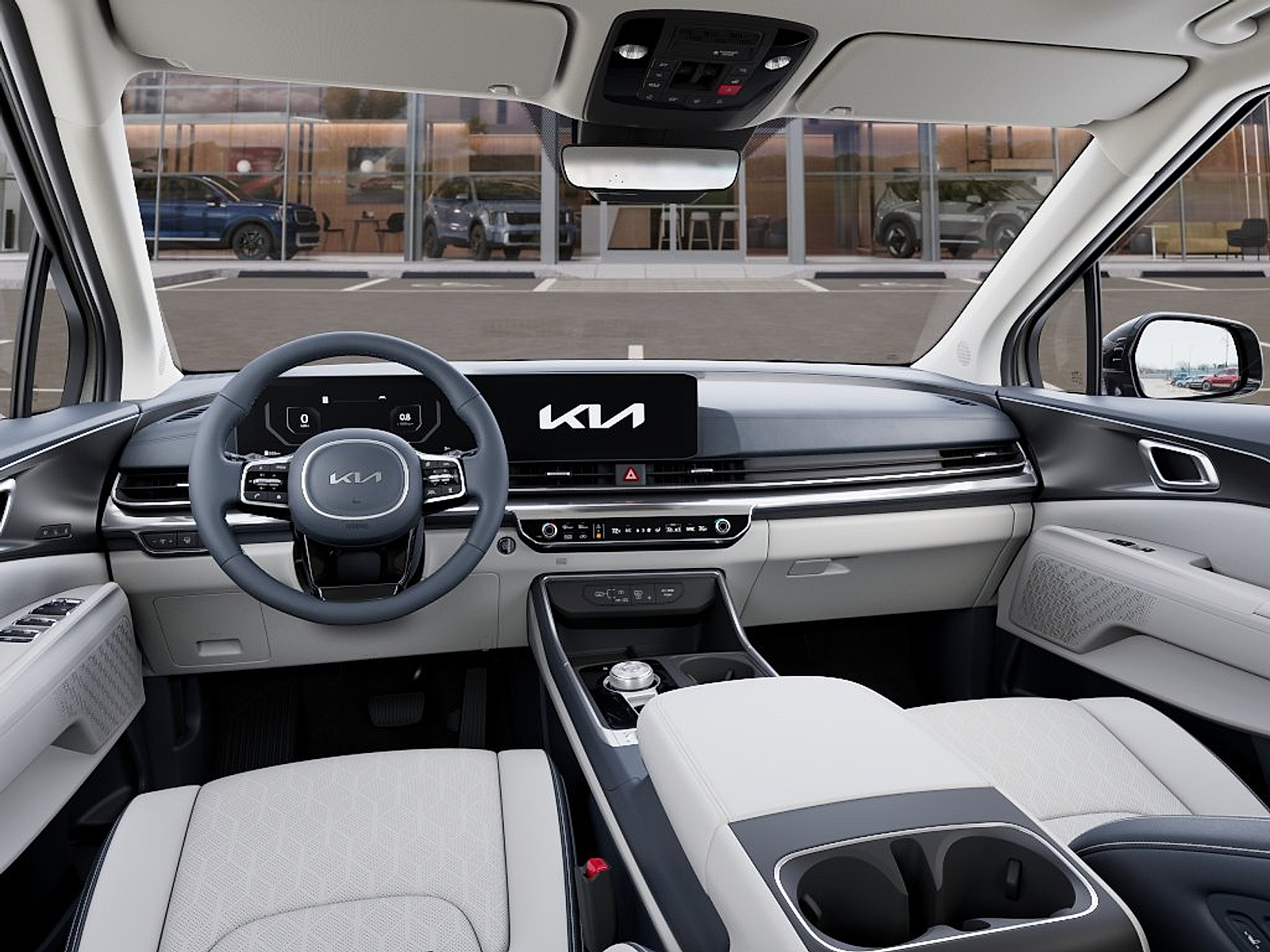 New 2026 Kia Carnival MPV Hybrid Van