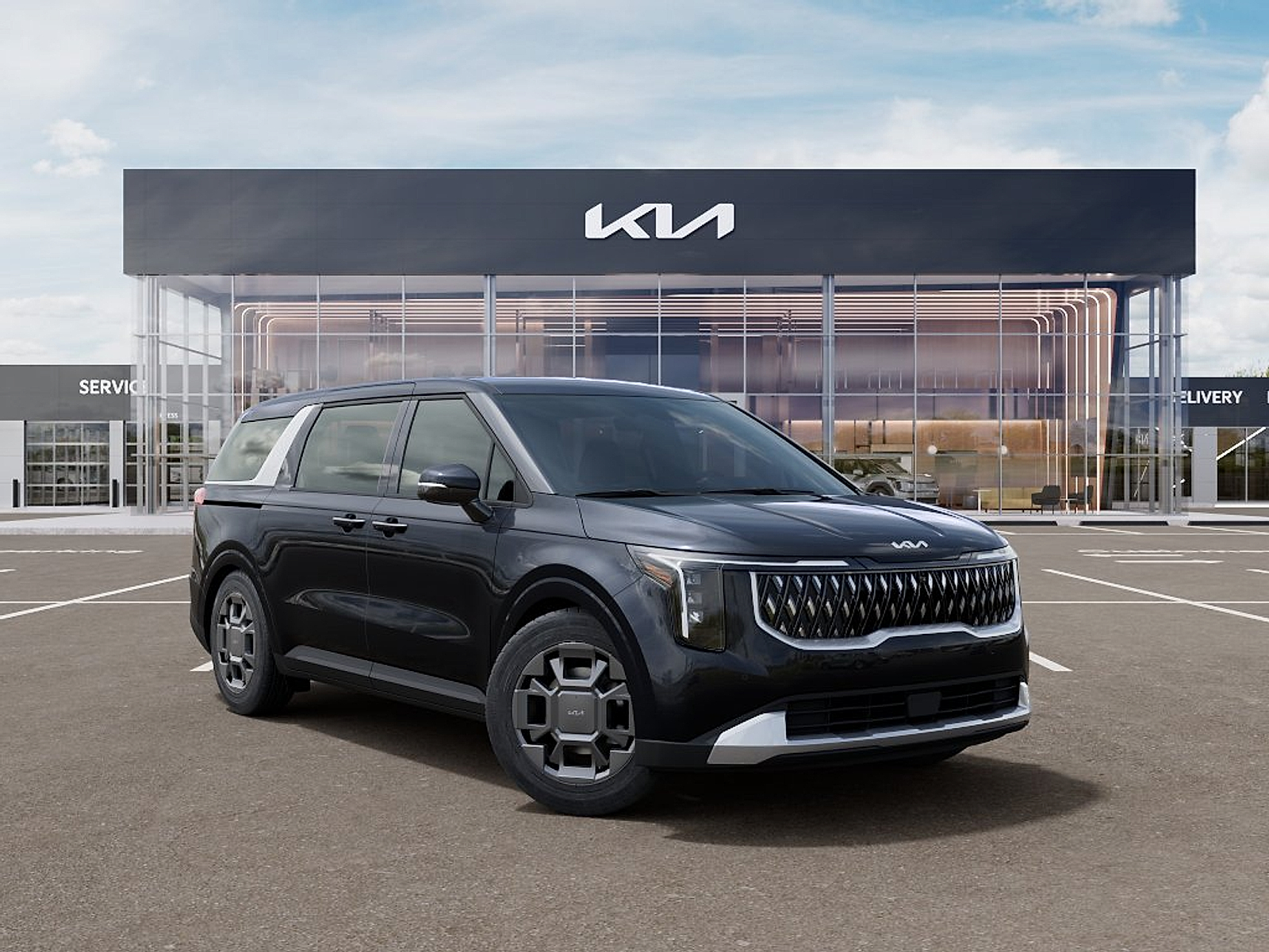 New 2026 Kia Carnival MPV Hybrid Van