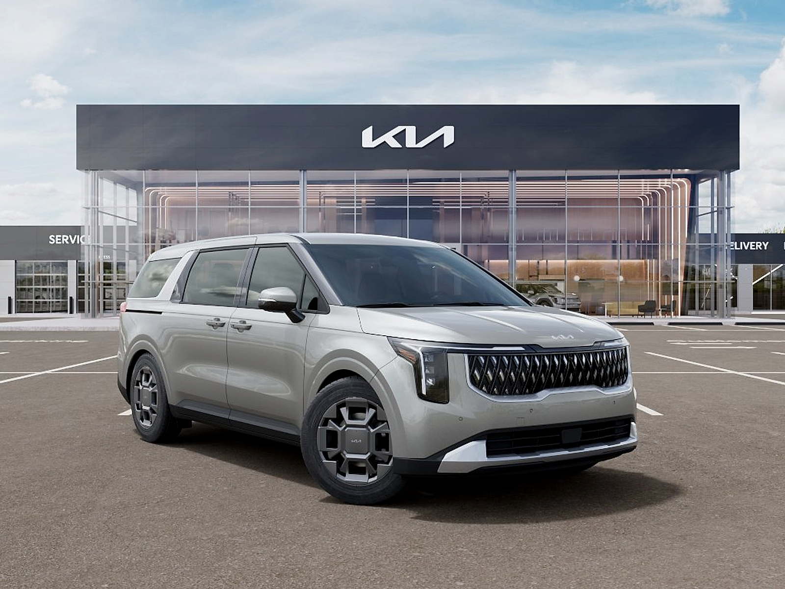 New 2026 Kia Carnival MPV Hybrid Van