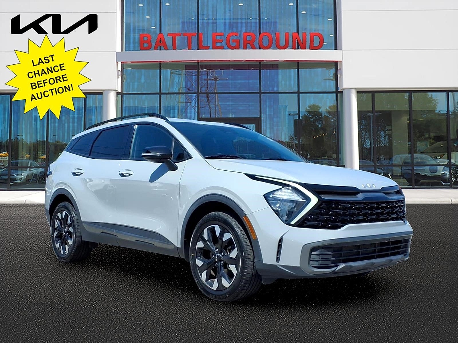 Gray 2023 Kia Sportage SUV / Crossover All-Wheel Drive Automatic