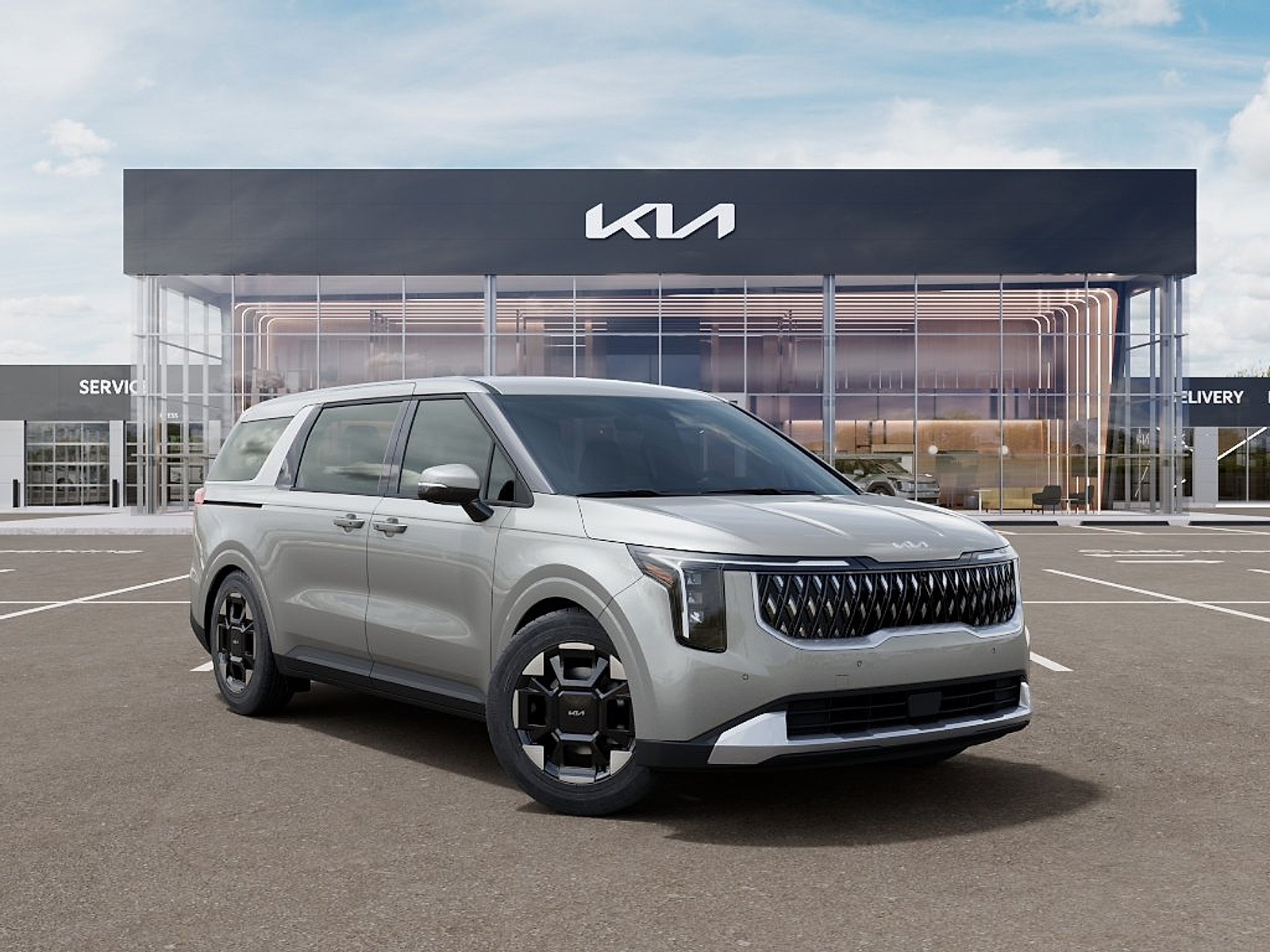 New 2026 Kia Carnival MPV Van