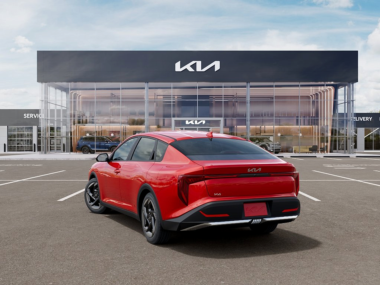 New 2026 Kia K4 Sedan
