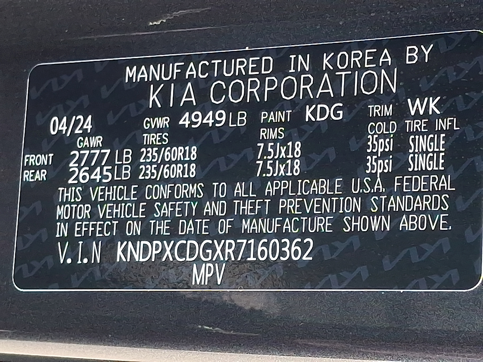 Used 2024 Kia Sportage Hybrid SUV