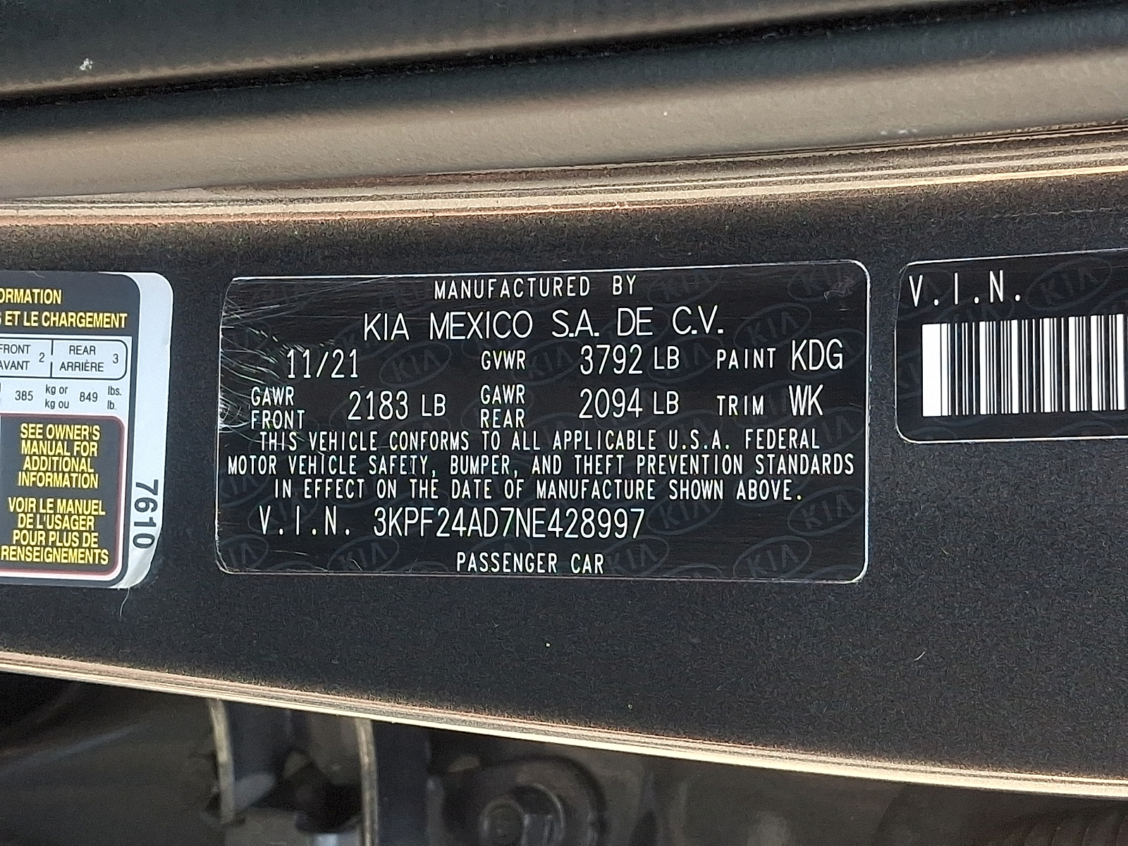 Used 2022 Kia Forte Sedan