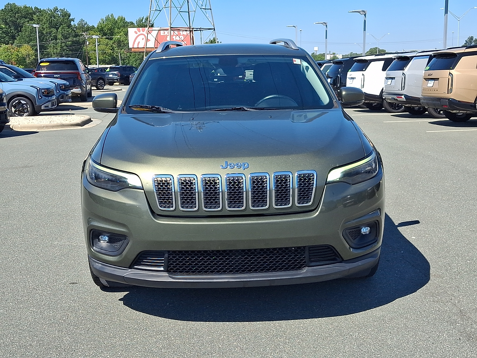Used 2019 Jeep Cherokee Latitude Plus with VIN 1C4PJLLB2KD265802 for sale in Burlington, NC