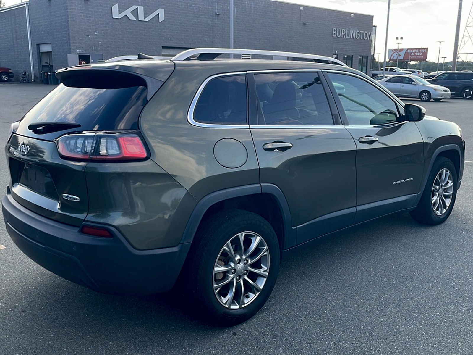 Used 2019 Jeep Cherokee Latitude Plus with VIN 1C4PJLLB2KD265802 for sale in Burlington, NC