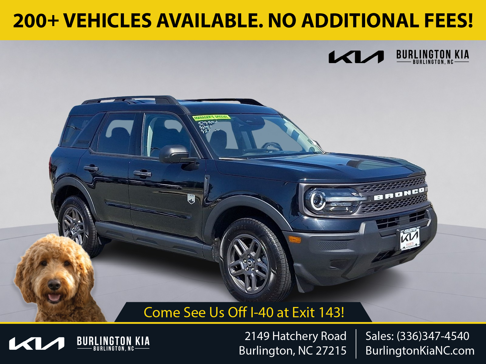 2025 Ford Bronco Sport