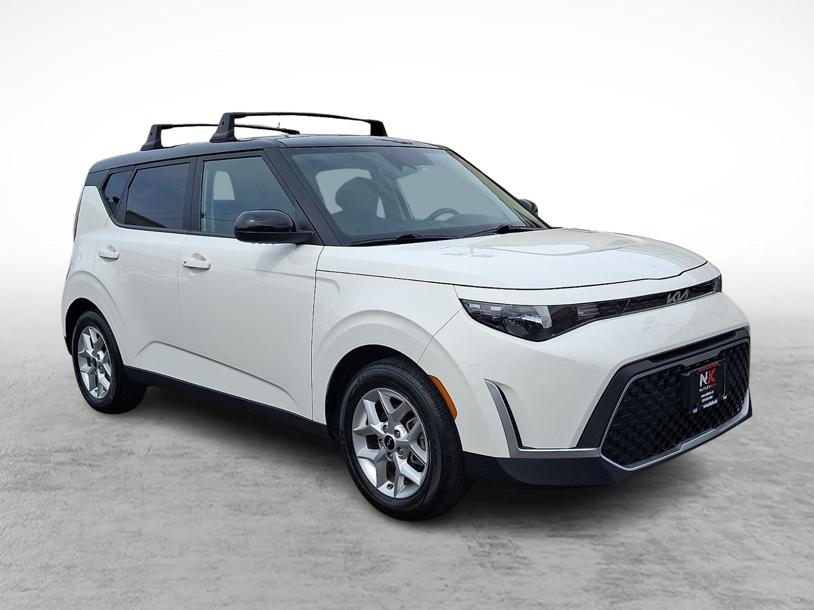 Clear White w/Black Roof - F1D 2023 Kia Soul SUV / Crossover Front-Wheel Drive Automatic
