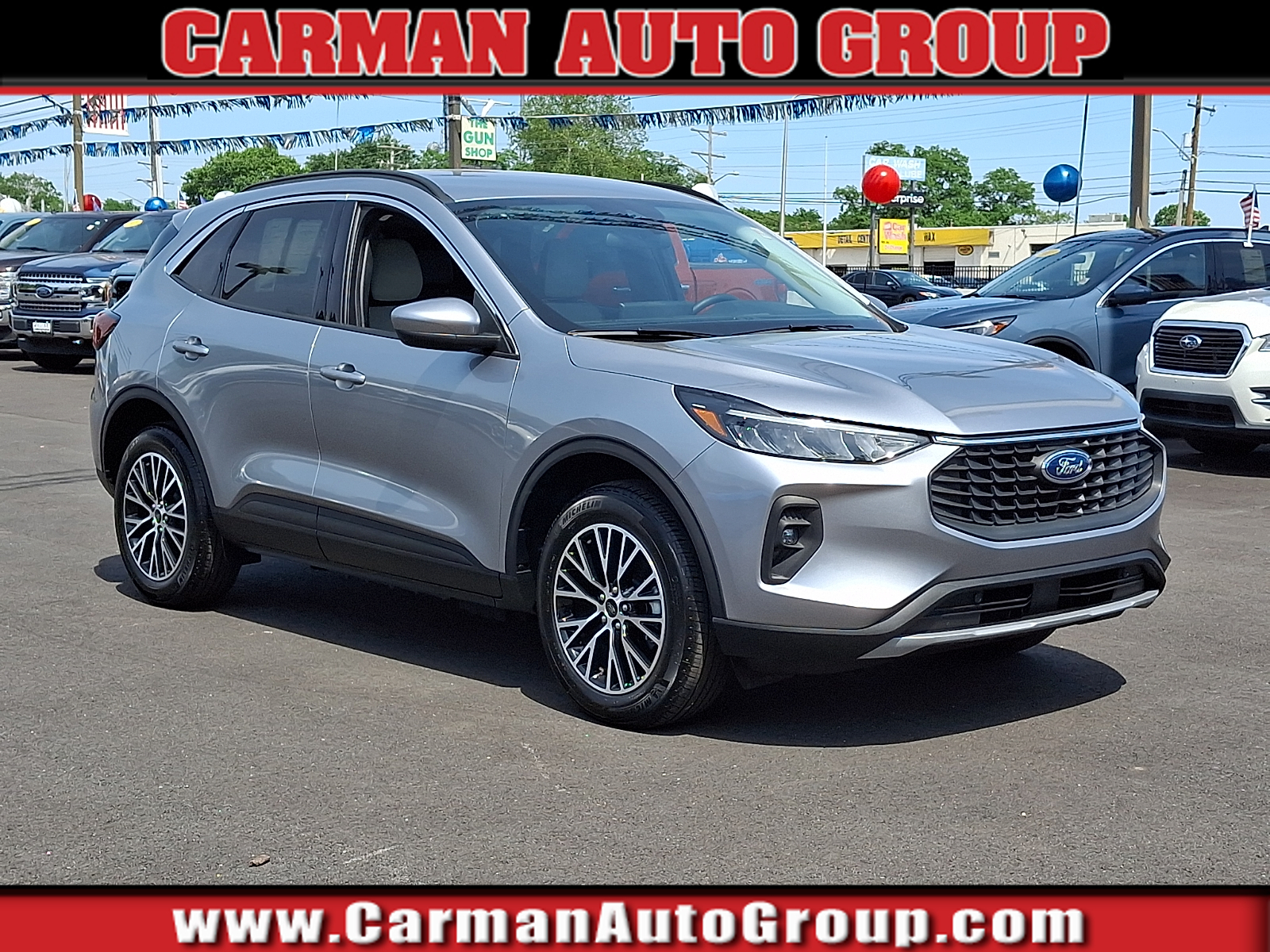 Iconic Silver Metallic - JS 2024 Ford Escape Hybrid Plug-in FWD SUV / Crossover Front-Wheel Drive Automatic
