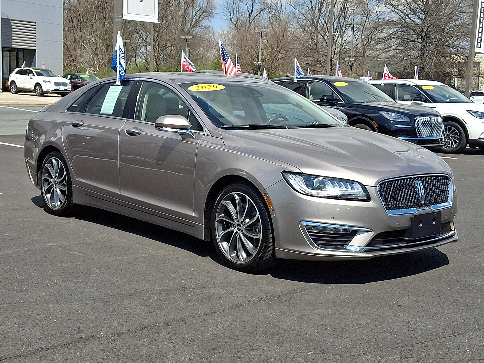 Mocha Metallic 2020 Lincoln MKZ Reserve I AWD Sedan All-Wheel Drive Automatic