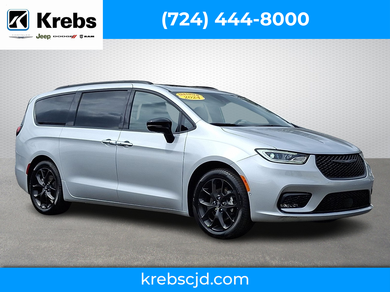 Silver Mist Clearcoat - PSE 2024 Chrysler Pacifica Limited FWD Minivan Front-Wheel Drive Automatic