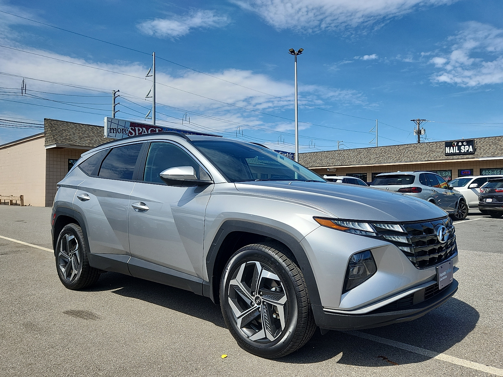 Shimmering Silver 2023 Hyundai Tucson SEL AWD SUV / Crossover All-Wheel Drive Automatic
