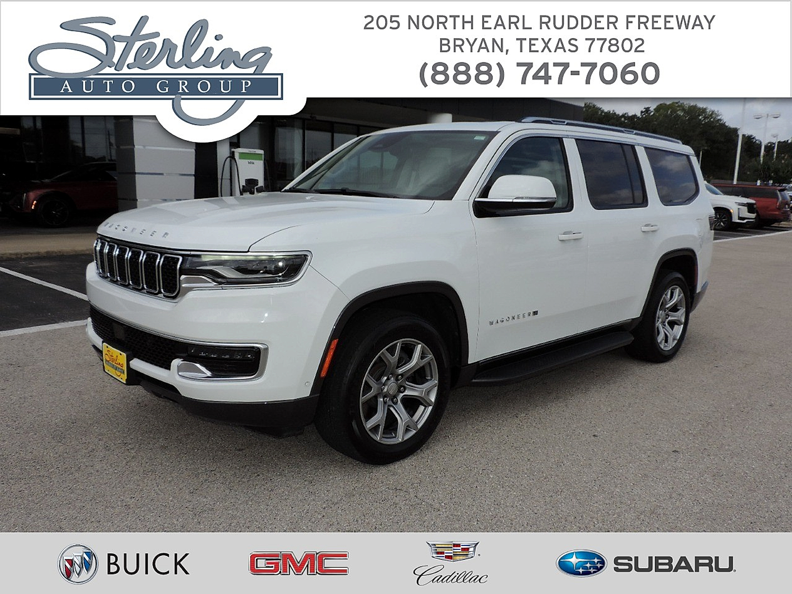 White 2022 Jeep Wagoneer SUV / Crossover 4X2 Automatic
