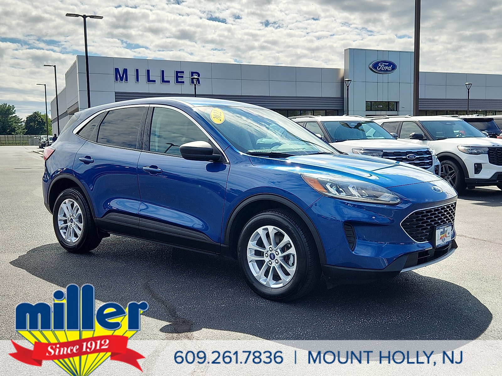 Atlas Blue Metallic - B3 2022 Ford Escape SUV / Crossover All-Wheel Drive Automatic