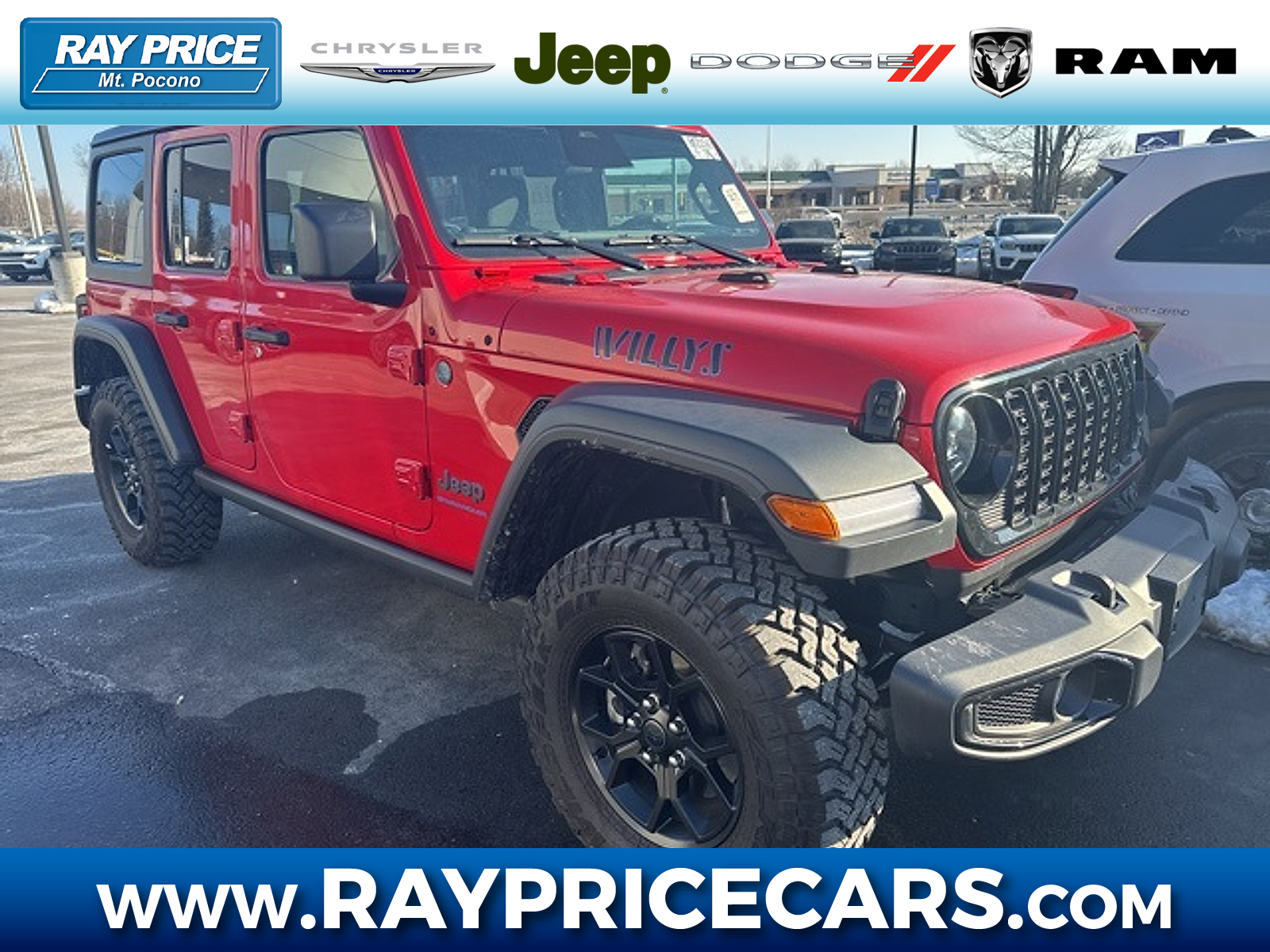 2025 Jeep Wrangler 4xe Willys 4WD