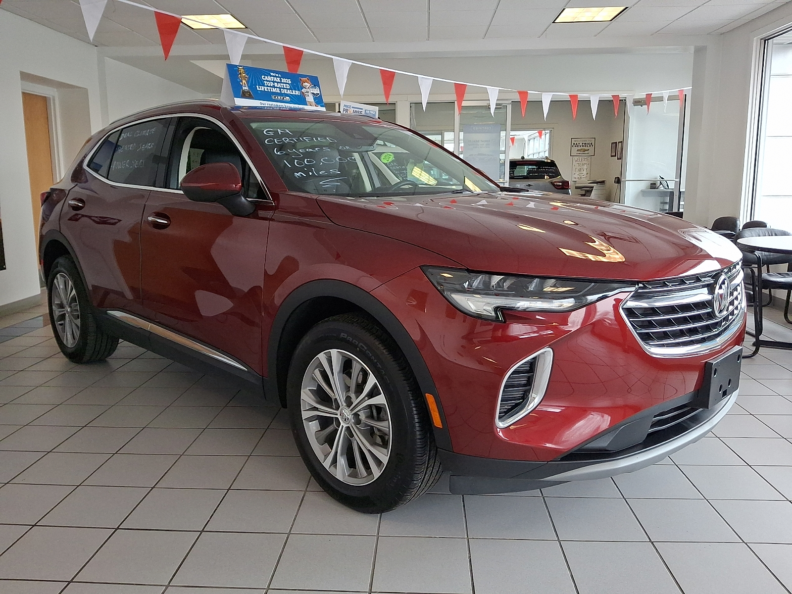 Cinnabar Metallic - GEJ 2022 Buick Envision Preferred FWD SUV / Crossover Front-Wheel Drive Automatic