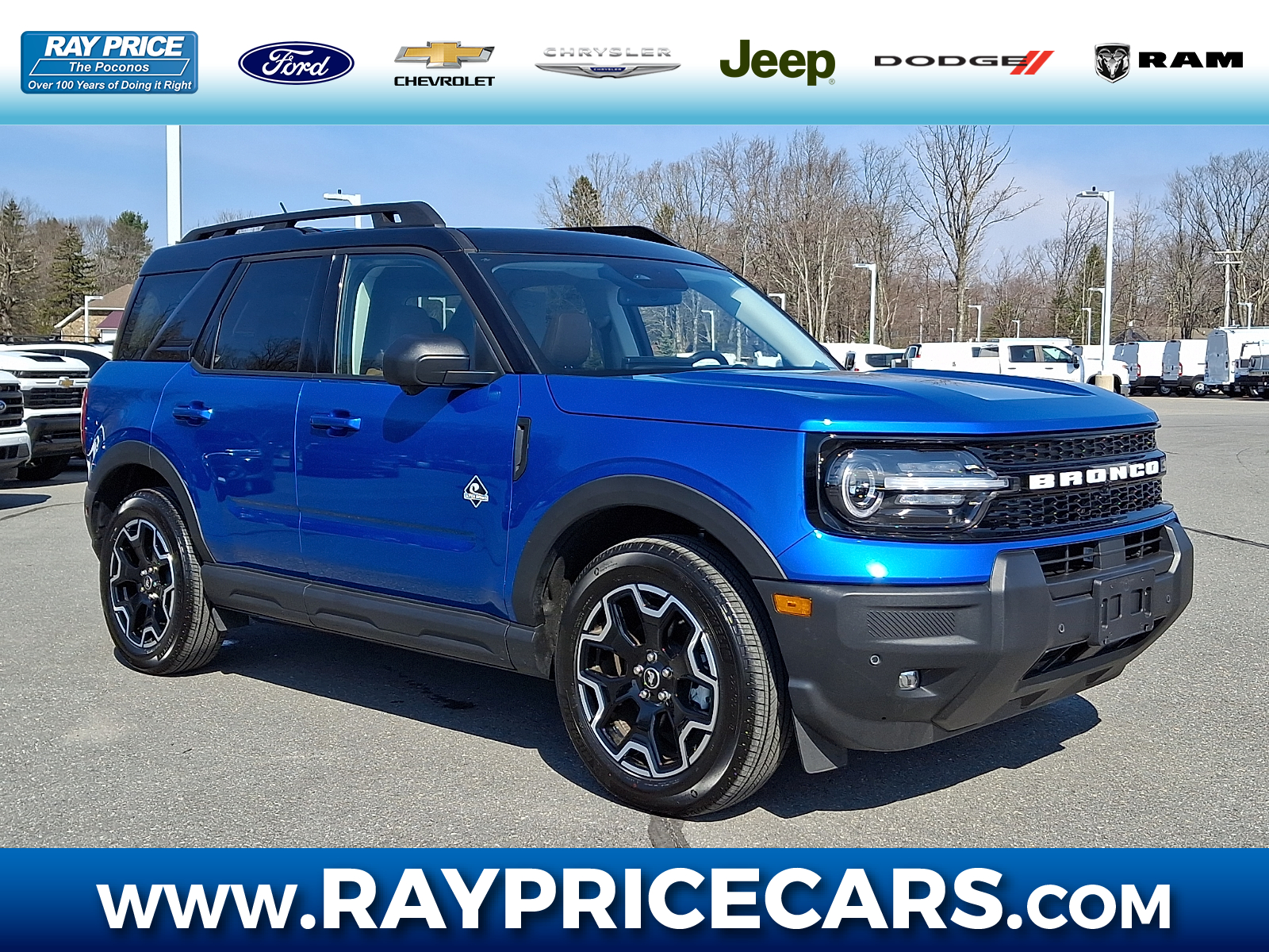 Velocity Blue Metallic - E7 2025 Ford Bronco Sport SUV / Crossover All-Wheel Drive Automatic
