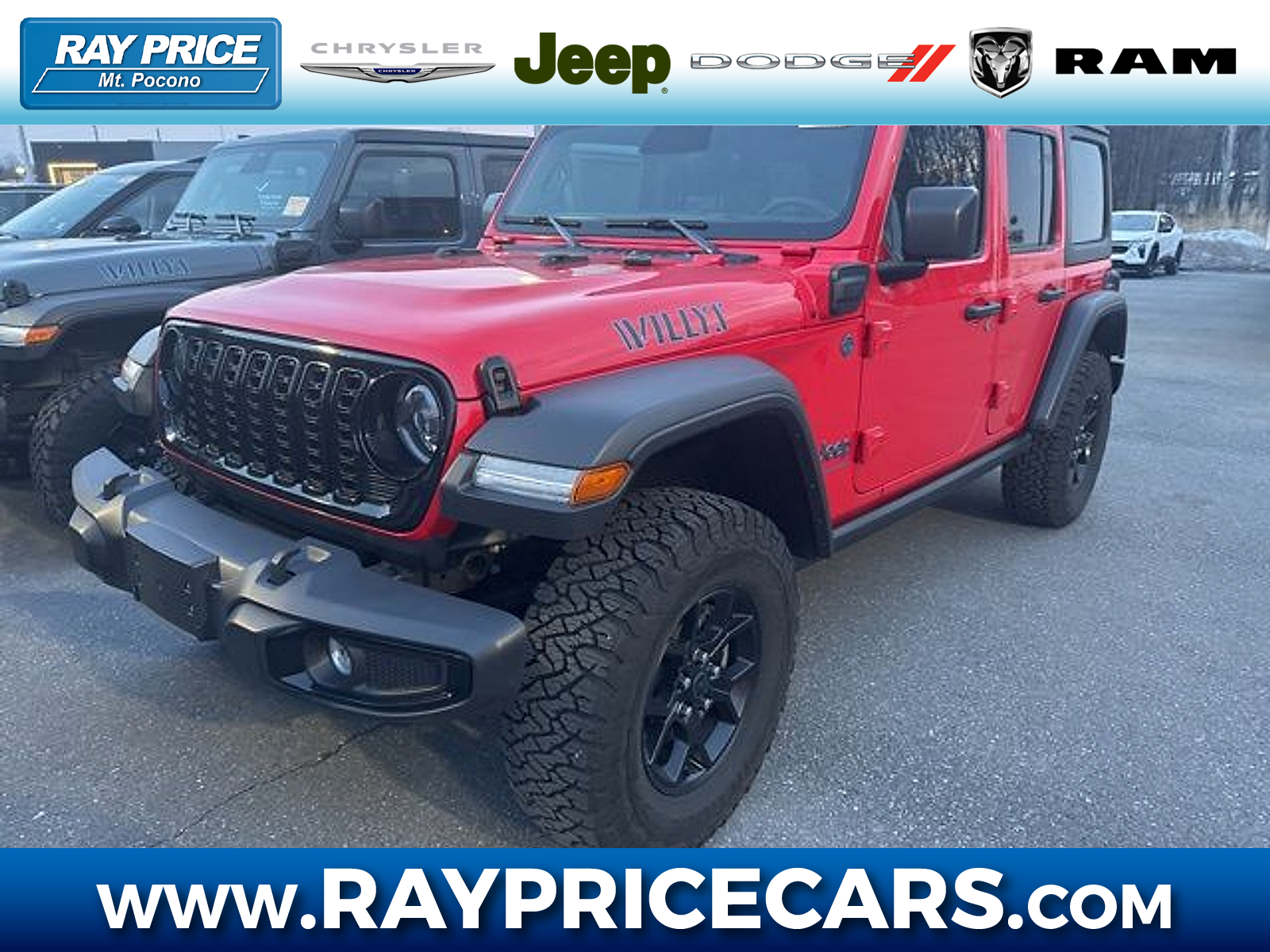 2025 Jeep Wrangler 4xe Willys 4WD