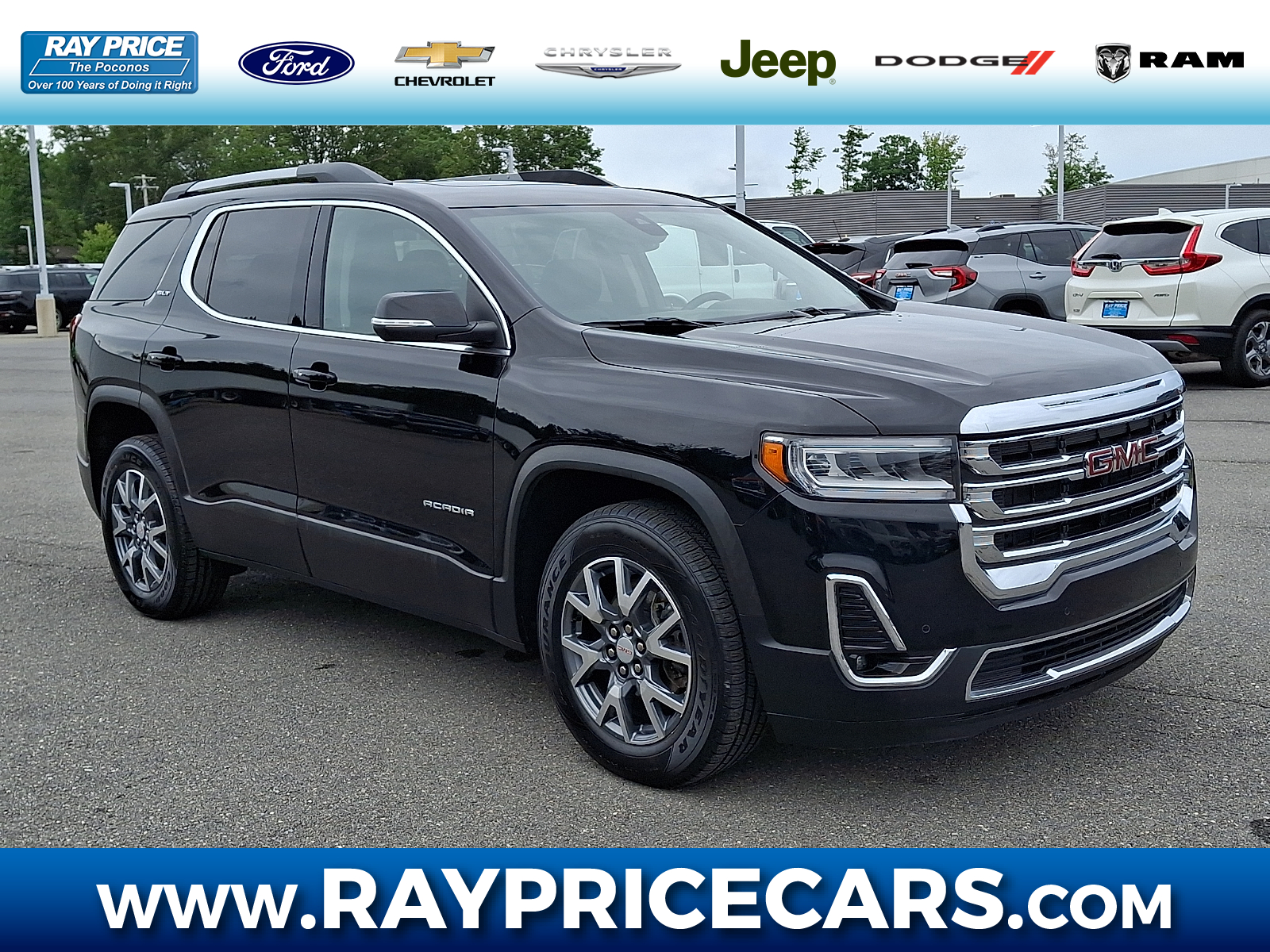 Black (Ebony Twilight Metallic - GB8) 2023 GMC Acadia SUV / Crossover Four-Wheel Drive Automatic