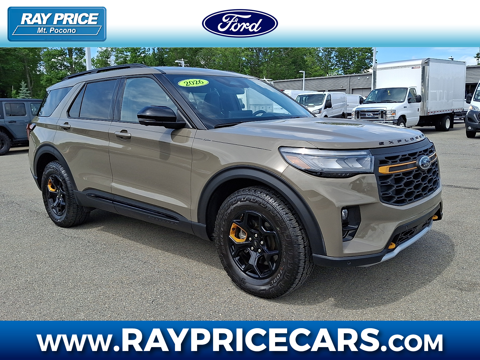Marsh Gray - T9 2026 Ford Explorer SUV / Crossover All-Wheel Drive Automatic