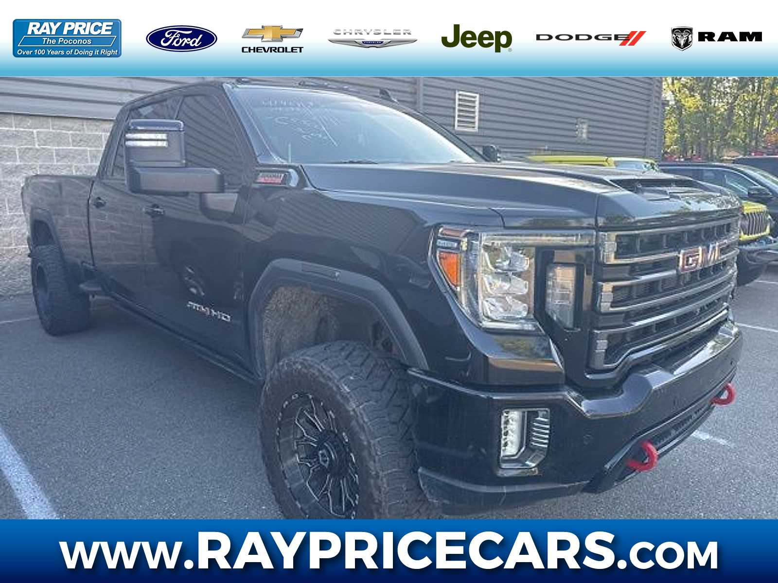 Onyx Black 2023 GMC Sierra 3500HD Pickup Truck Four-Wheel Drive Automatic