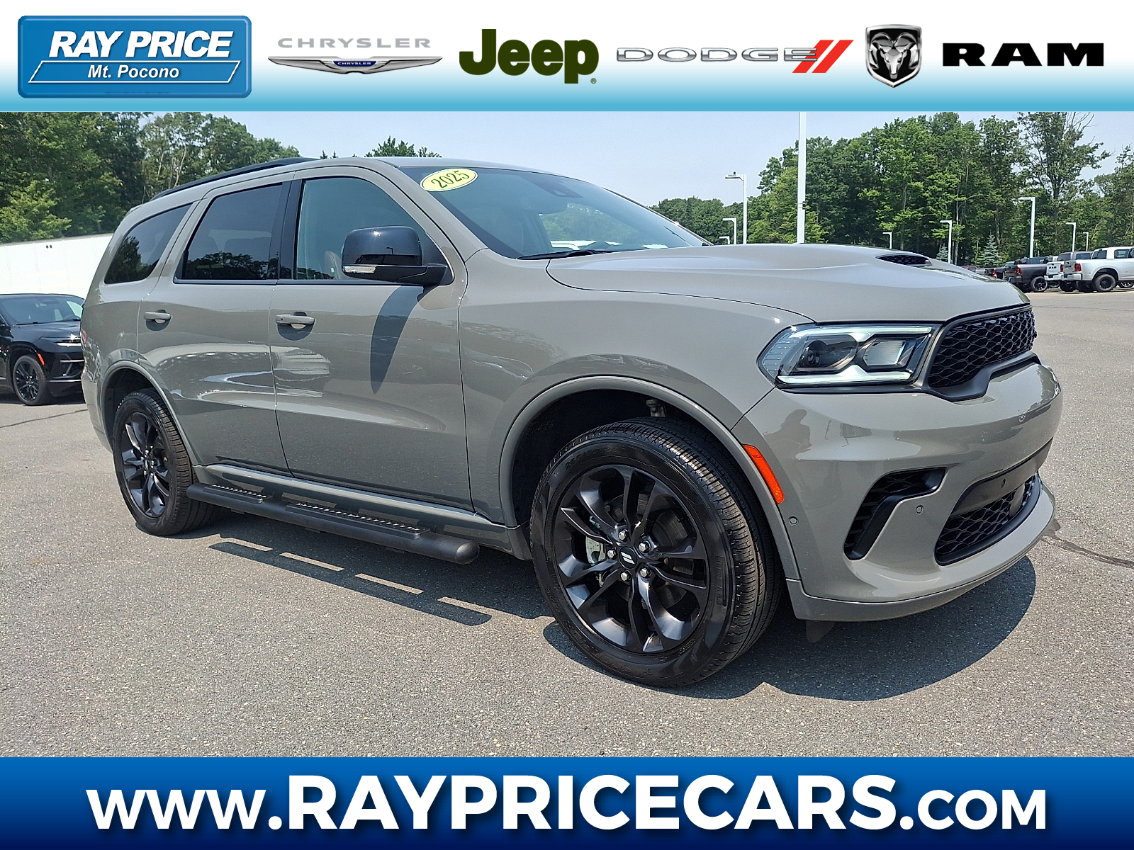 Gray Clearcoat 2025 Dodge Durango SUV / Crossover All-Wheel Drive Automatic