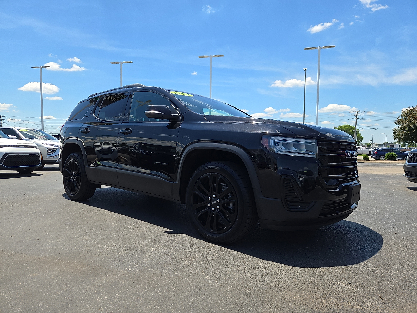 Black (Ebony Twilight Metallic - GB8) 2022 GMC Acadia SLE AWD SUV / Crossover Four-Wheel Drive Automatic