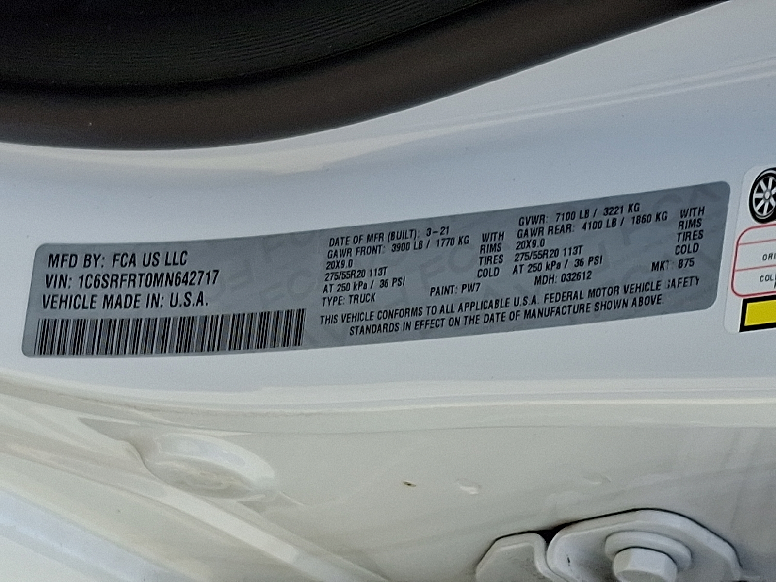 Used 2021 Ram 1500 Truck