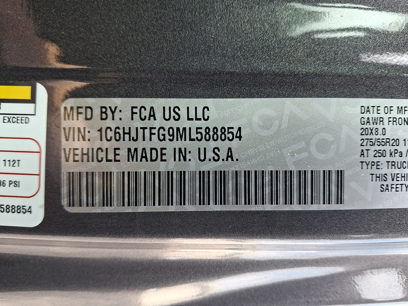 Used 2021 Jeep Gladiator Truck