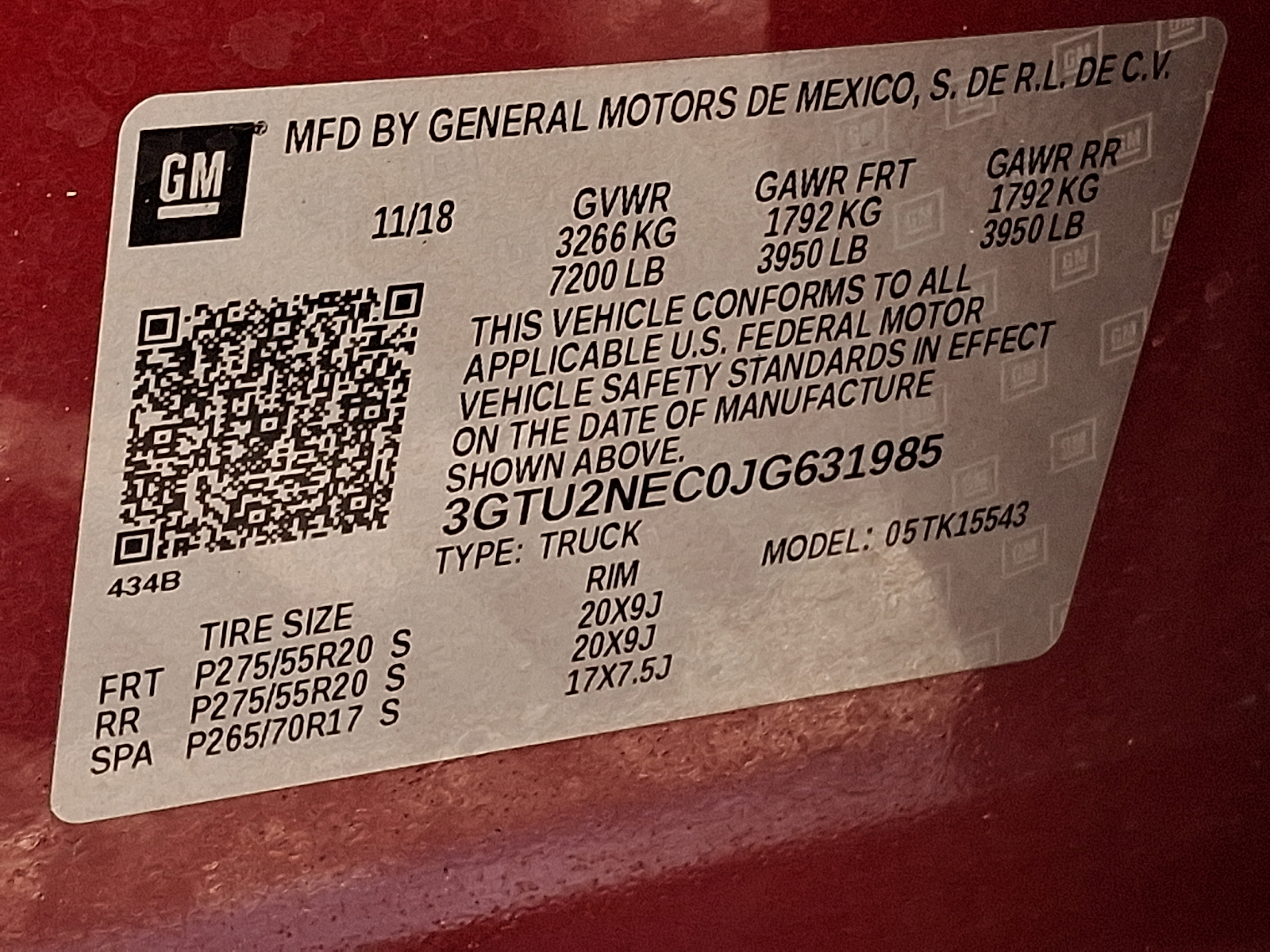 Used 2018 GMC Sierra 1500 Truck