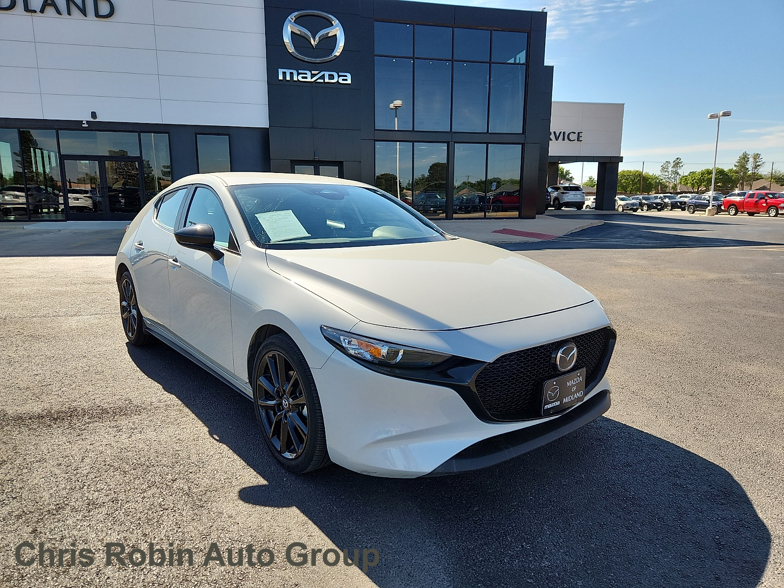 White 2025 Mazda MAZDA3 2.5 S Select Sport Hatchback FWD Hatchback Front-Wheel Drive Automatic