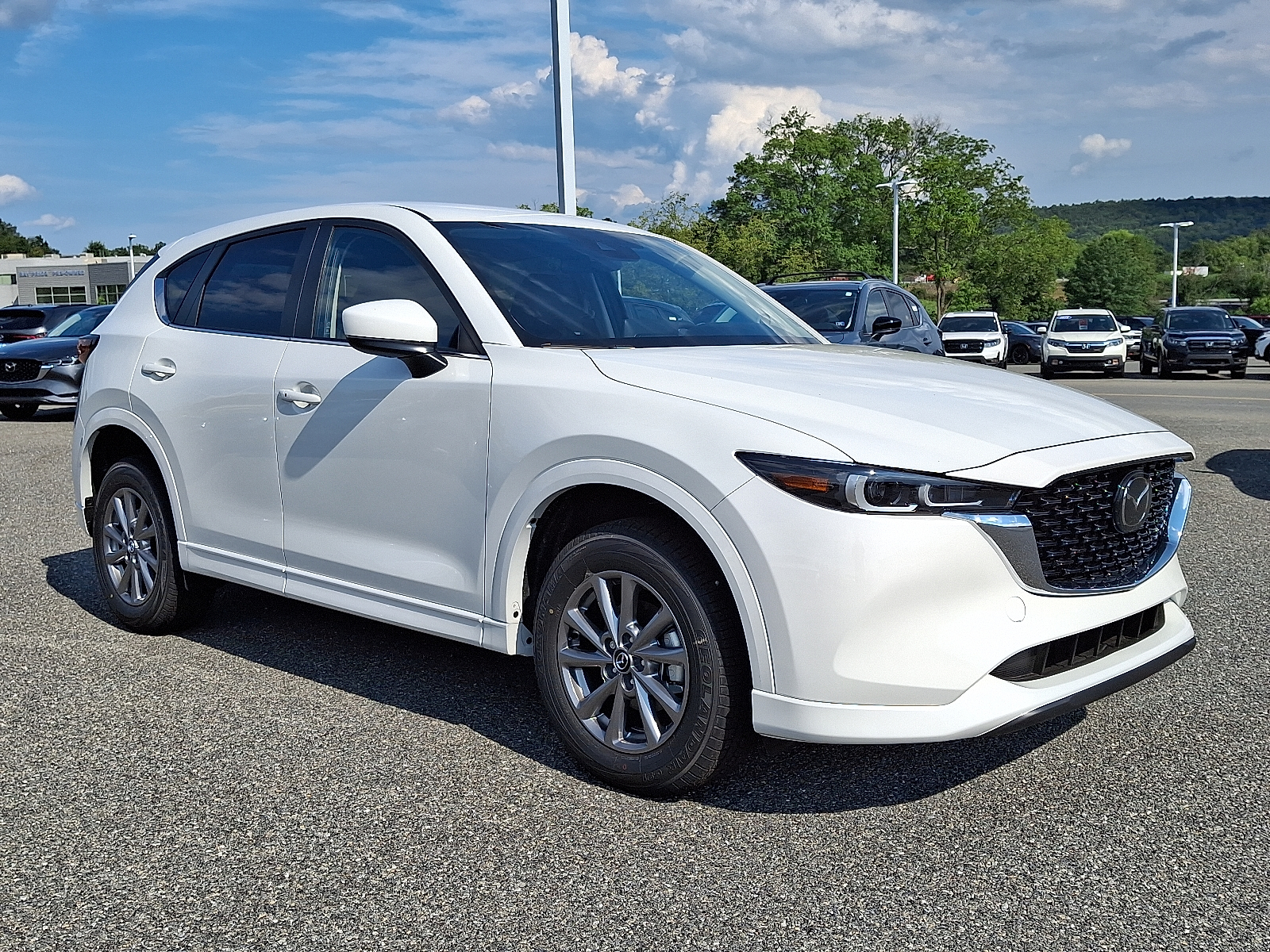 Rhodium White Metallic - 51K 2025 Mazda CX-5 2.5 S Select AWD SUV / Crossover All-Wheel Drive Automatic