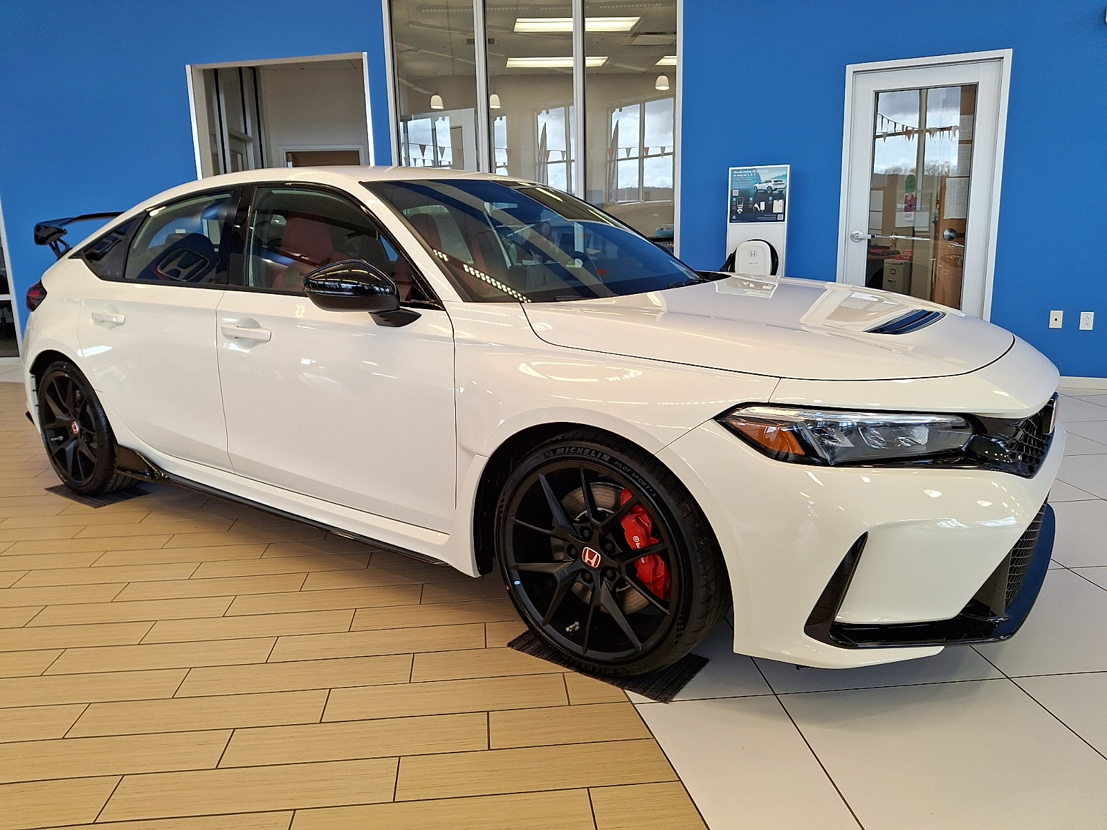 Championship White - WH 2025 Honda Civic Type R FWD Hatchback Front-Wheel Drive Manual