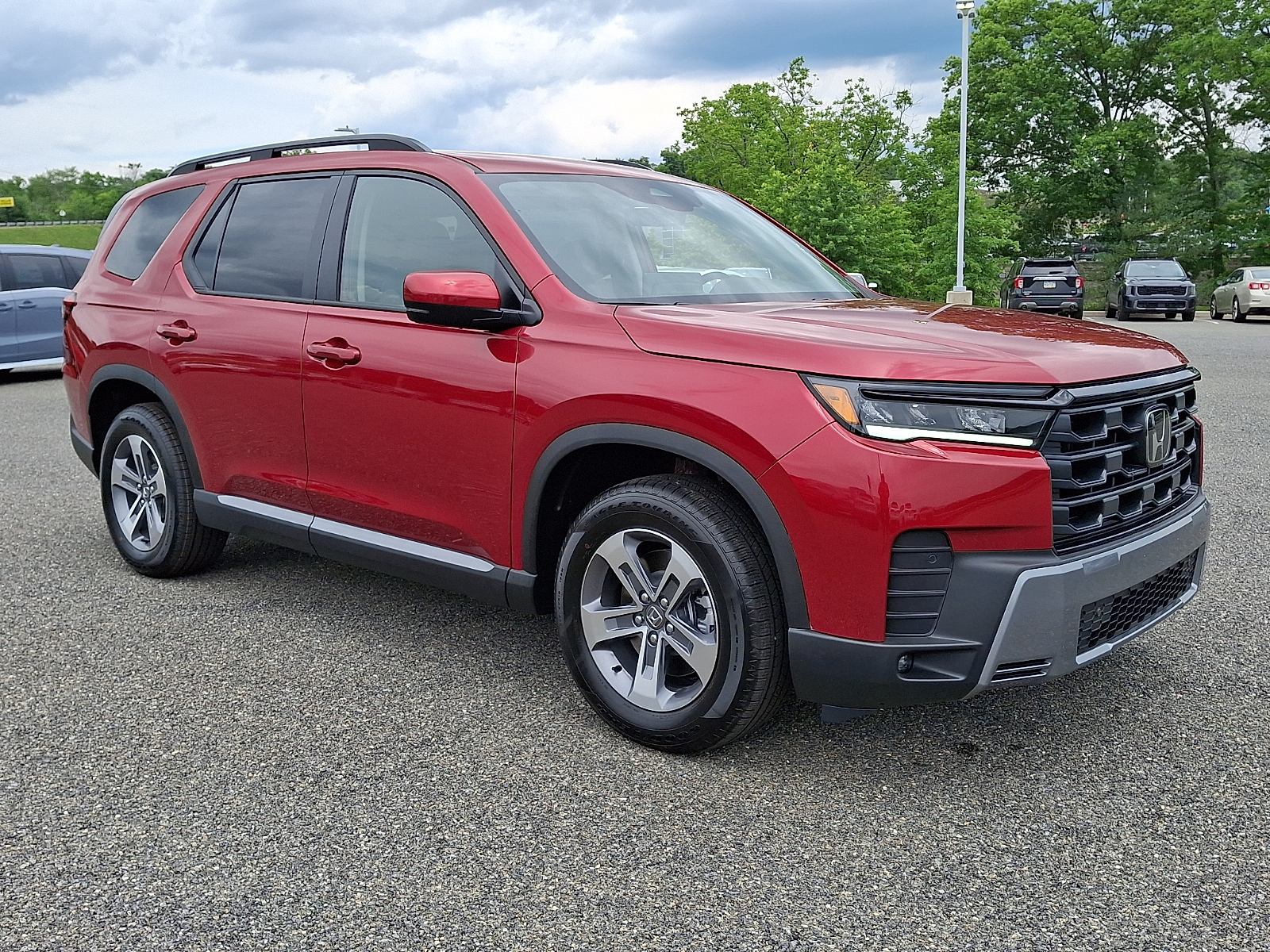 Radiant Red Metallic II - RL 2026 Honda Pilot SUV / Crossover All-Wheel Drive Automatic