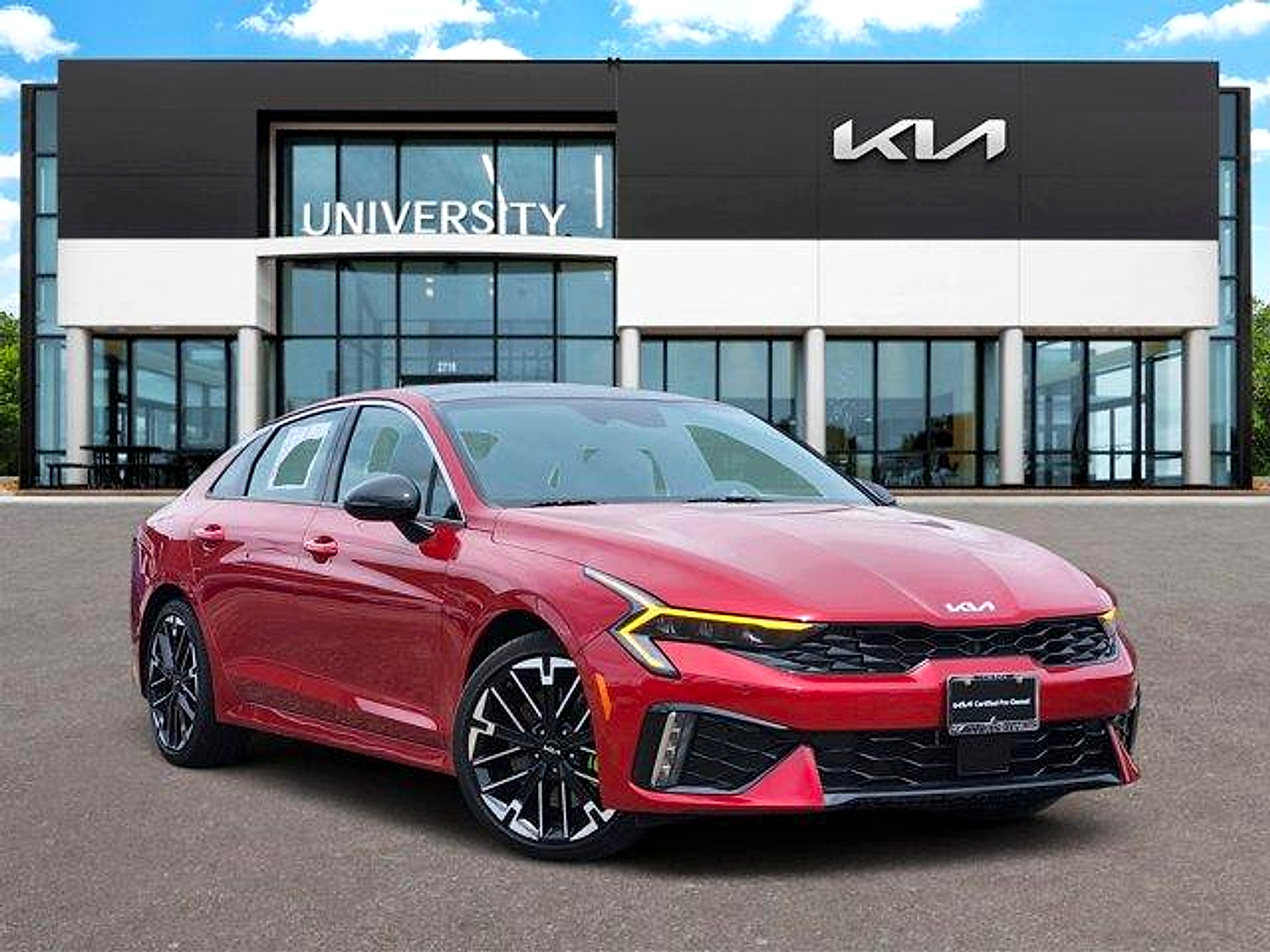 Runway Red 2025 Kia K5 Sedan Front-Wheel Drive Automatic