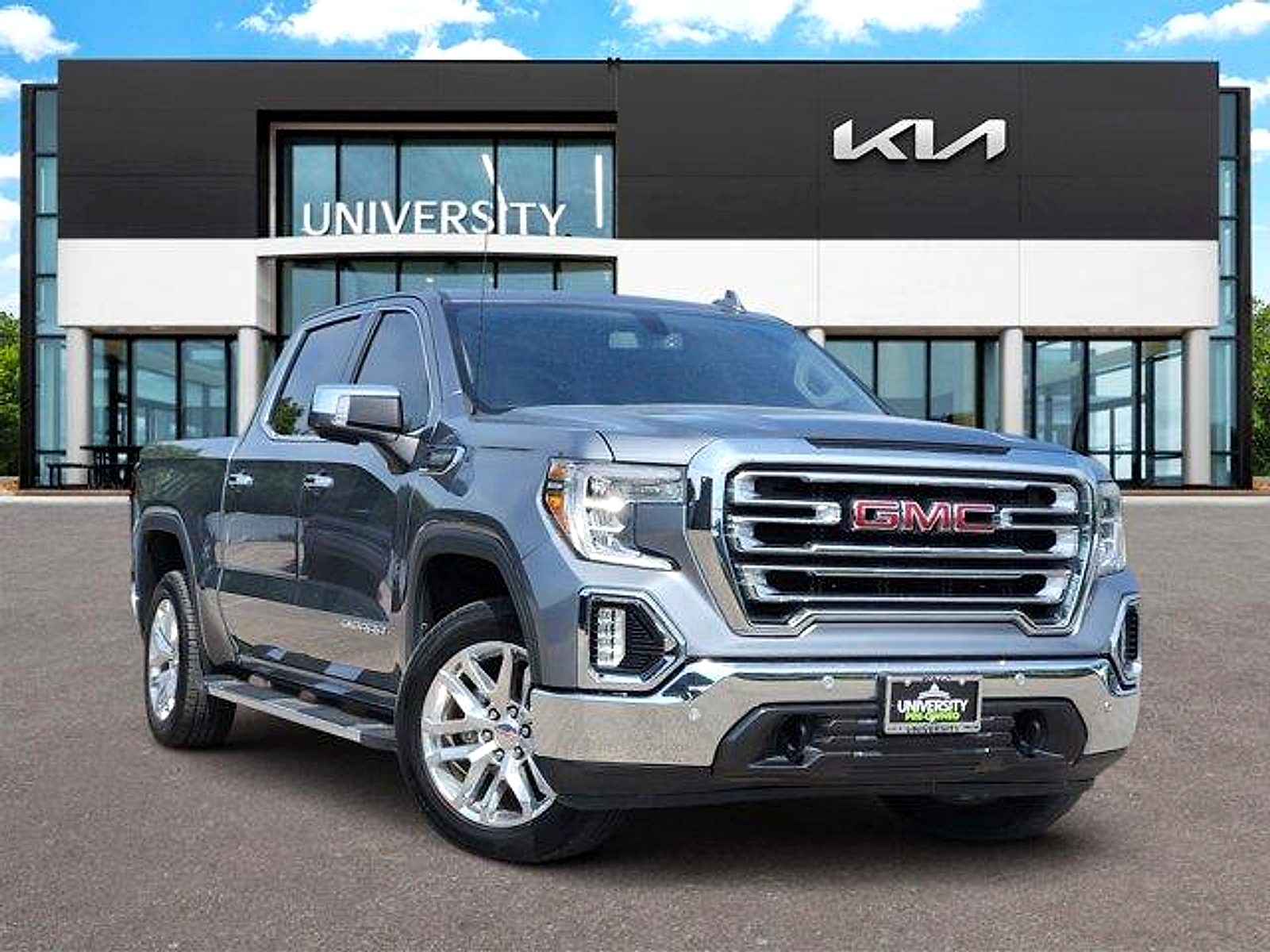 Gray (Satin Steel Metallic) 2021 GMC Sierra 1500 Pickup Truck 4X2 Automatic