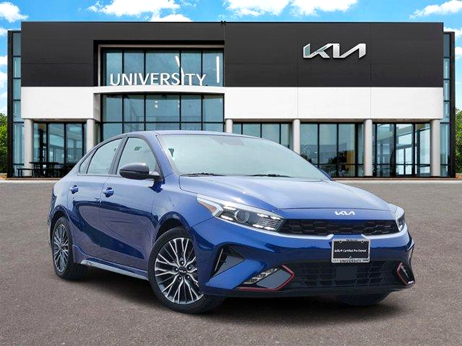 Deep Sea Blue 2024 Kia Forte Sedan Front-Wheel Drive Automatic