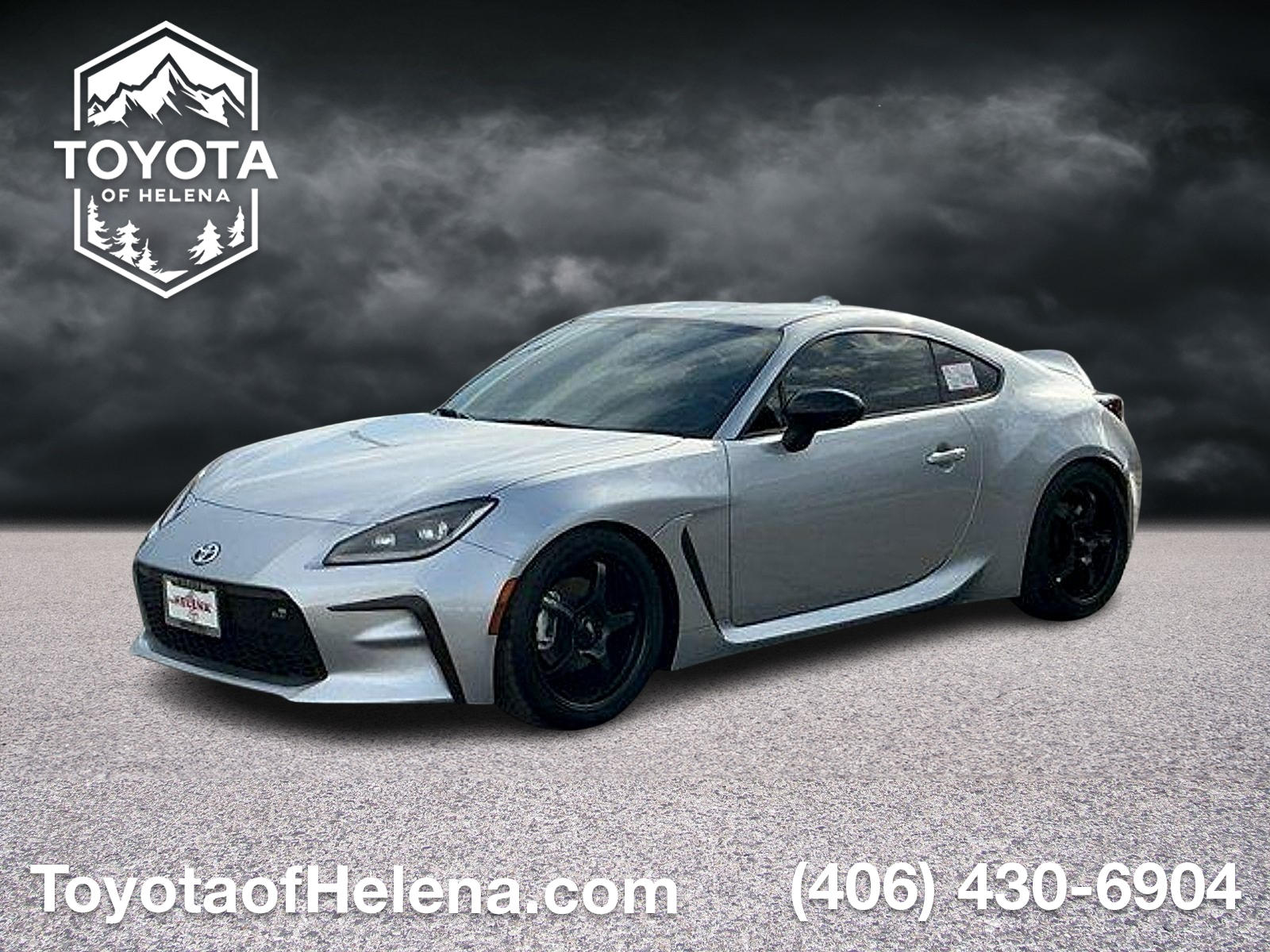 Silver 2023 Toyota GR86 Coupe Rear-Wheel Drive 6-Speed Manual