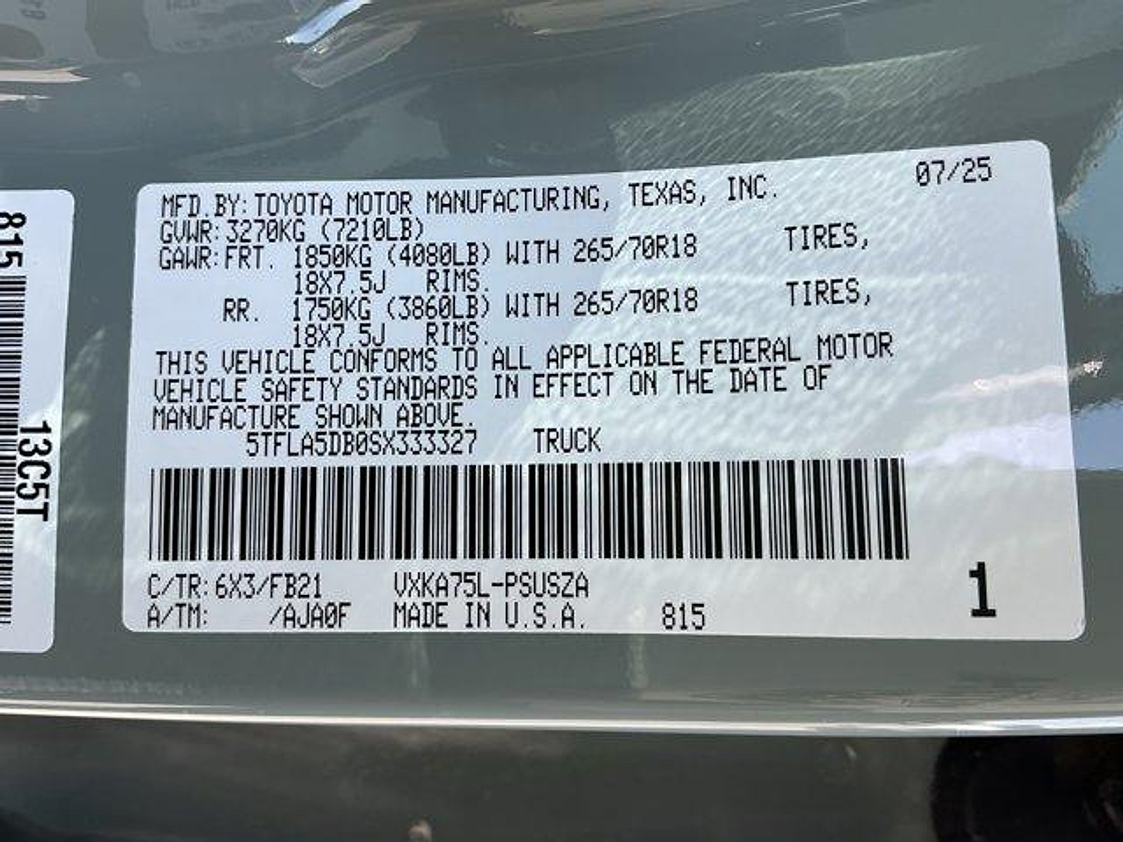 Used 2025 Toyota Tundra 4WD Sedan