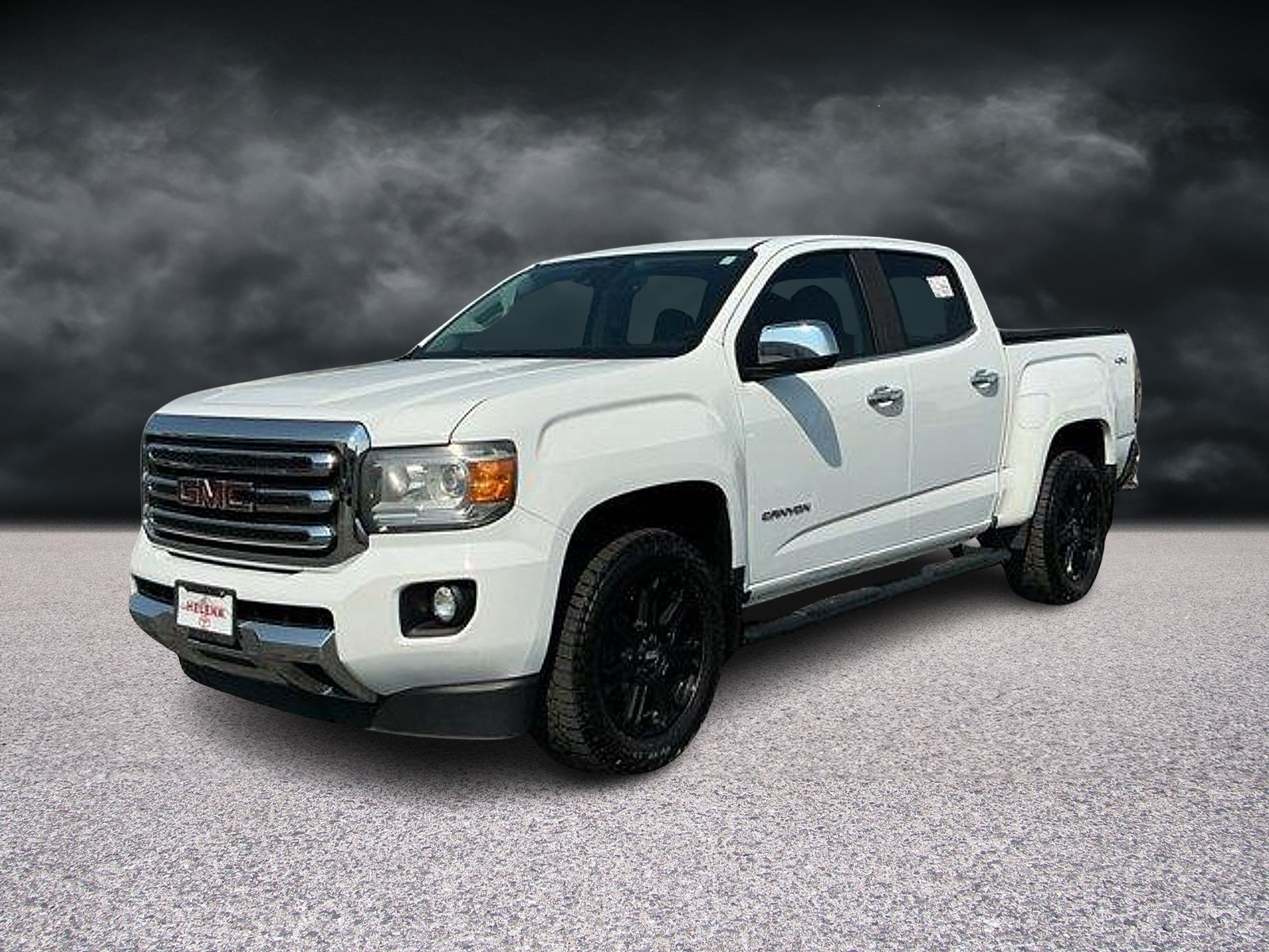 Summit White 2018 GMC Canyon Pickup Truck Four-Wheel Drive Automatic