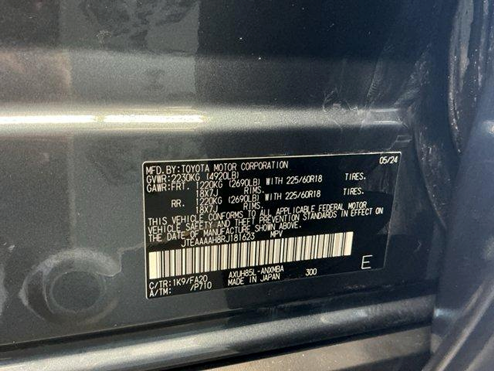 Used 2024 Toyota Venza Sedan