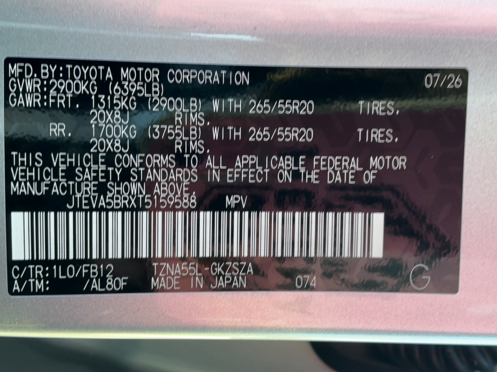 New 2026 Toyota 4Runner Sedan