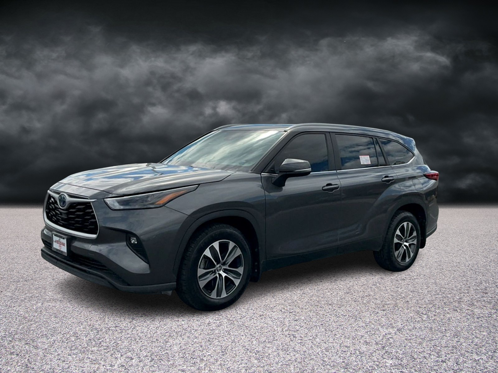 Magnetic Gray Metallic 2023 Toyota Highlander Hybrid SUV / Crossover All-Wheel Drive Automatic