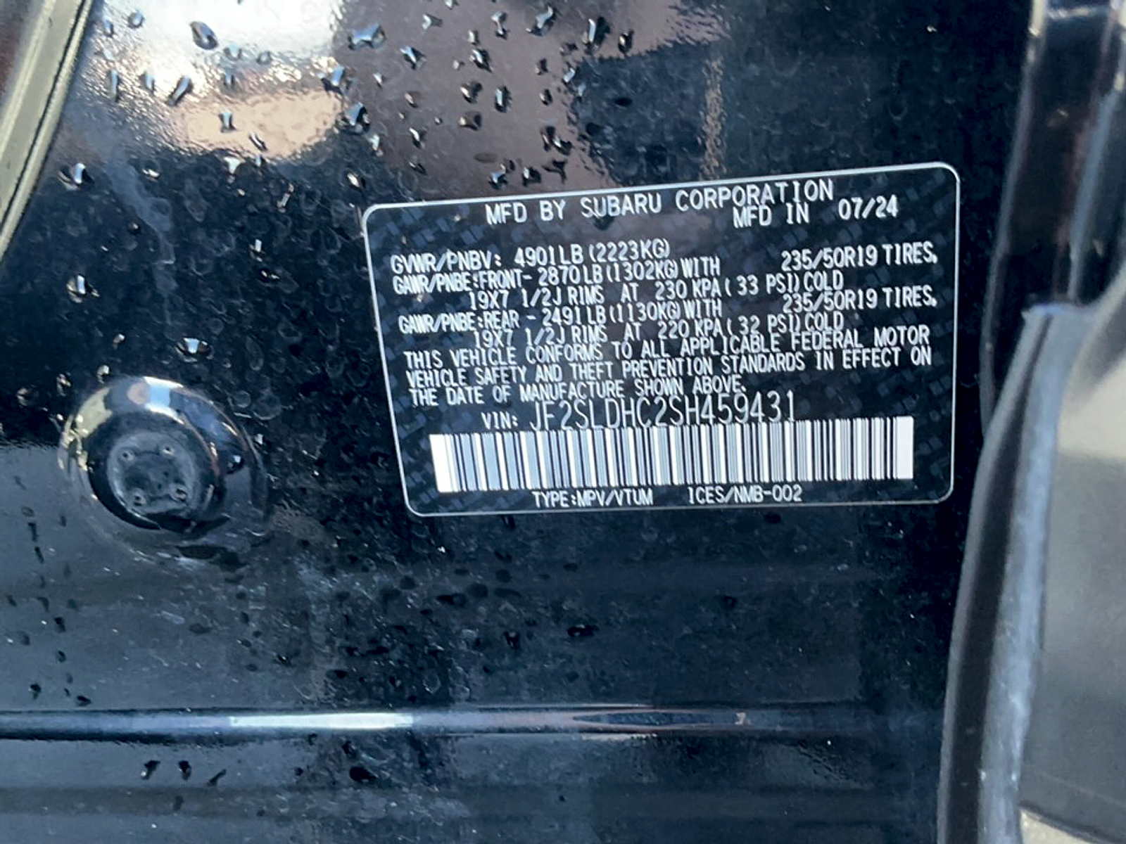 Used 2025 Subaru Forester Sedan