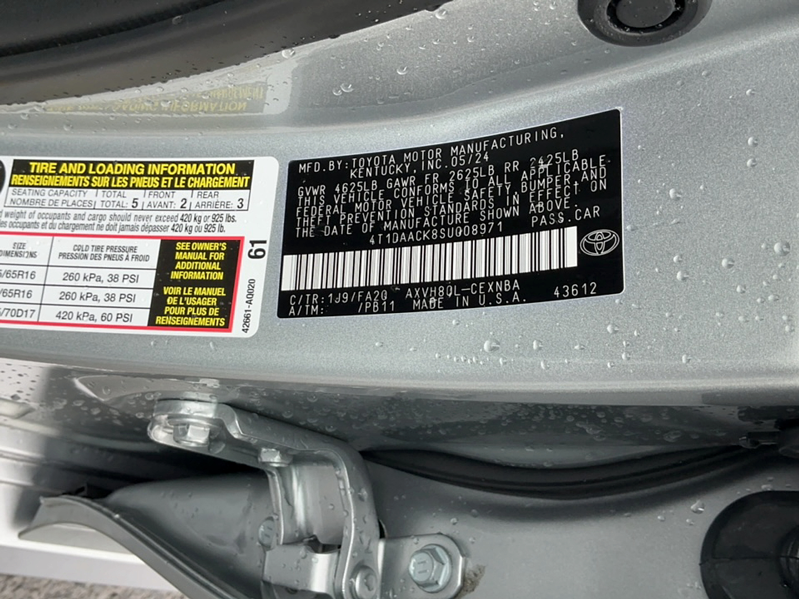 Used 2025 Toyota Camry Sedan