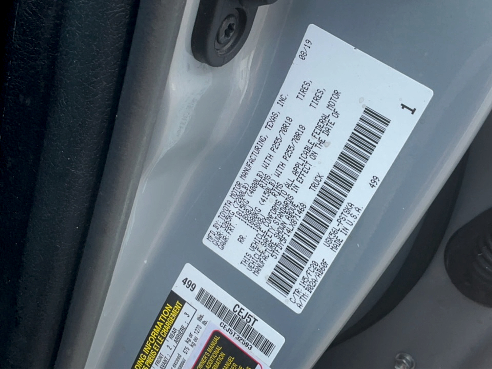 Used 2020 Toyota Tundra Truck