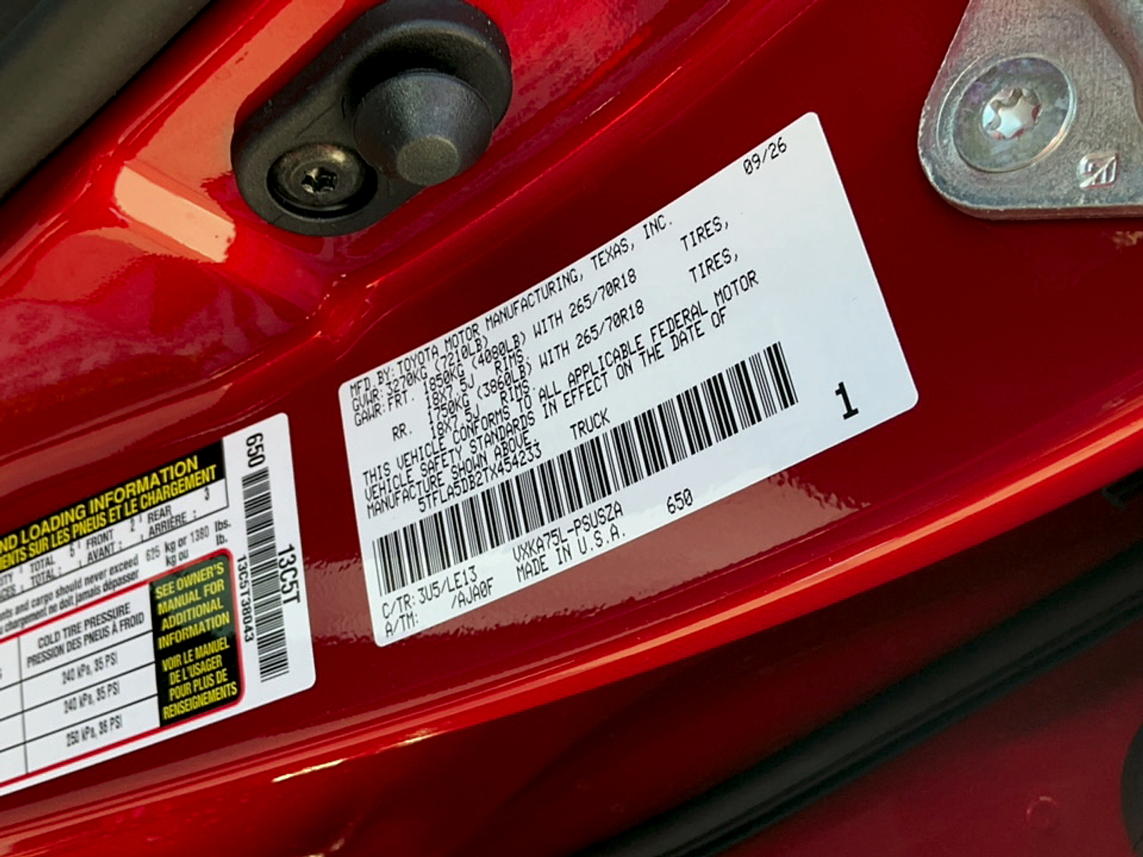 New 2026 Toyota Tundra Sedan